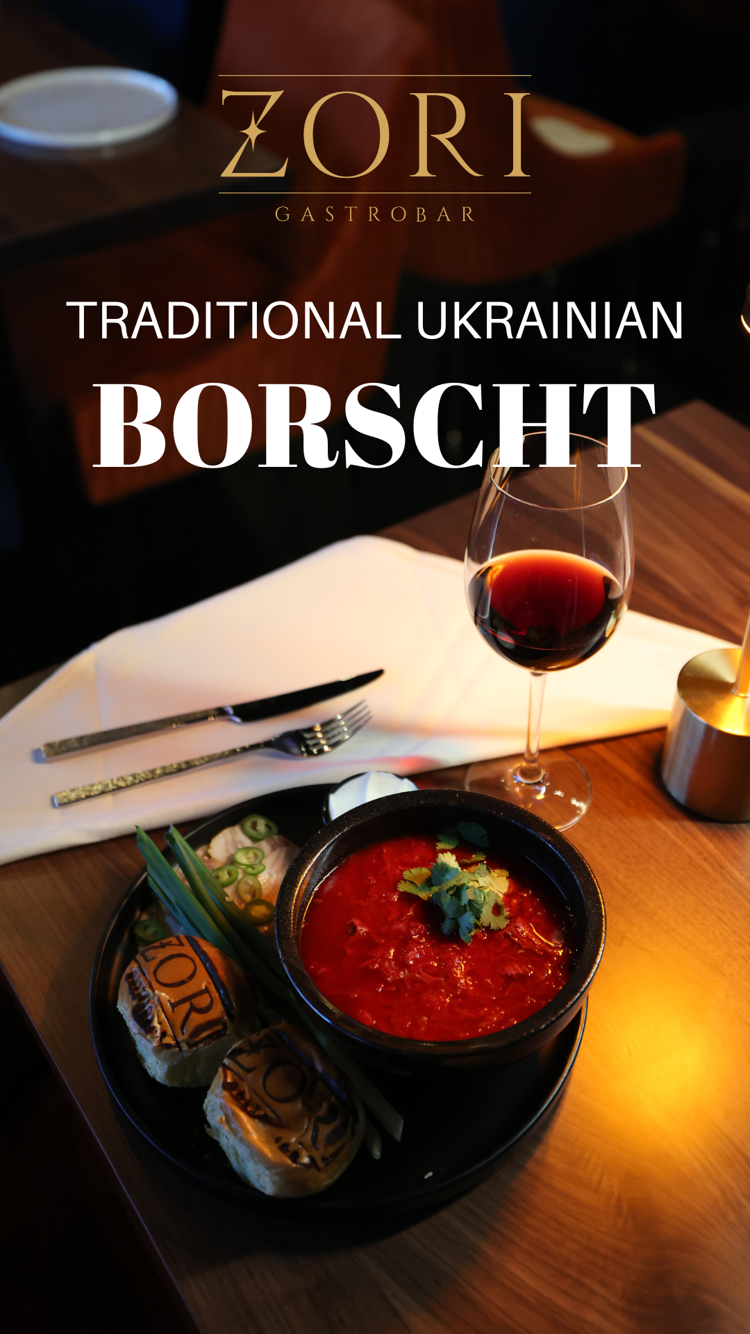 From Ukraine with love — Borscht is now being served at ZORI.